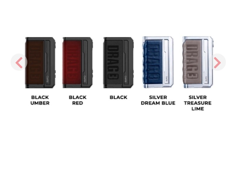 Voopoo Drag 3 Tpp X Mod Silver Dream Blue - E- Golon