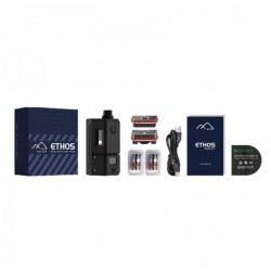 Kit Ethos Boro + Ethos Boro Tank - Across Vape x Dovpo Black