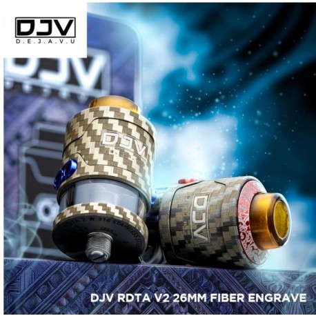 DJV RDTA V2 26mm Fiber Engrave - DJV