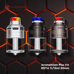 Aromamizer Plus V4 RDTA 11/13ml 30mm - Steam Crave