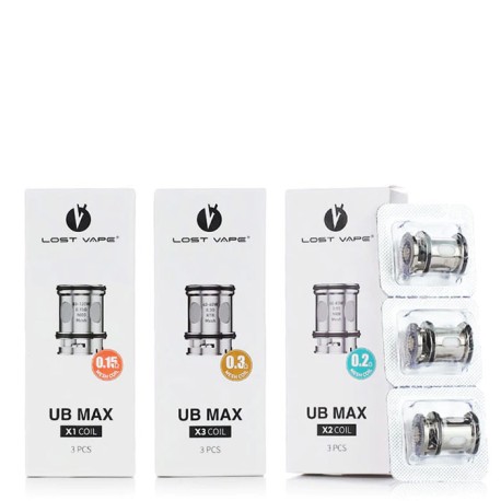 Coils UB Max V2 0.15/0.2/0.3Ω (3pcs) - Lost Vape