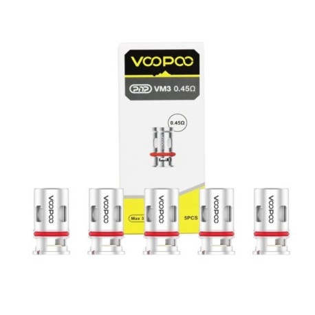 Coils Mesh PnP VM3 0.45Ω V2 (5pcs) - Voopoo