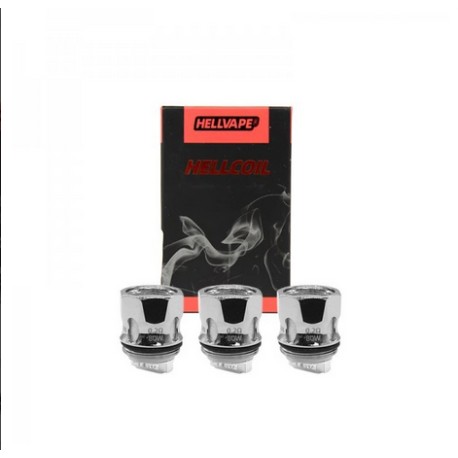 Coils Single Mesh Hellcoil H7-02 0.2Ω (3pcs) - Hellvape