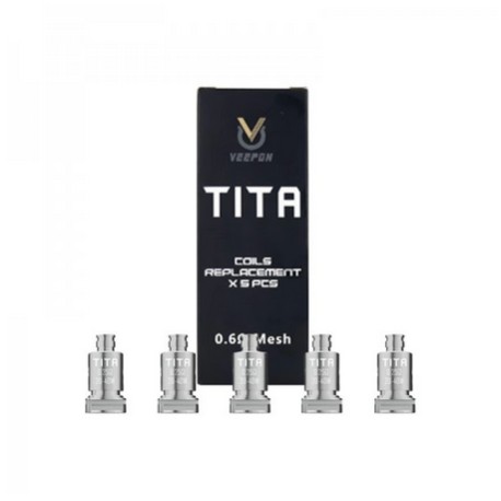 Coils Tita 0.25/0.6Ω (5pcs) - Veepon