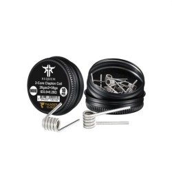 Requiem Fused Clapton Coils Ni80 0.28Ω (10pcs) - Thunder Cloud x El Mono Vapeador