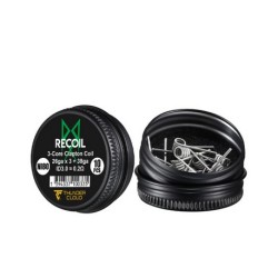 3-Core Clapton Coils Ni80 0.2Ω (10pcs) - Thunder Cloud x Grimm Green