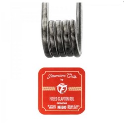 Fused Clapton RDL Ni80 0.50Ω New Version (10pcs) - Fumytech