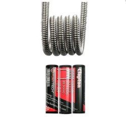 Clapton SS316 26GA+34GA 0.40Ω (10pcs) - Fumytech