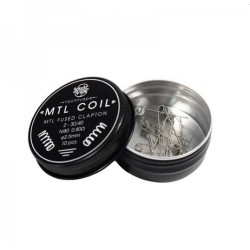Mtl Coil Mtl Fused Clapton 2-30/40 ni80 0.80Ω 2.5mm (10pcs) - Yachtvape