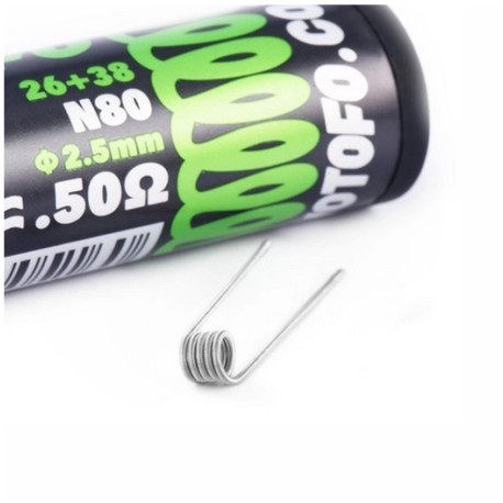 Fused Clapton Coils 26+38G 10pcs - Wotofo