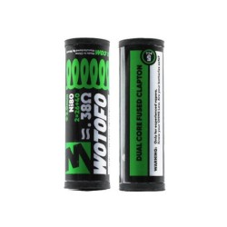 Ni80 Dual Core Fused Clapton 2*26+40G / 0.38Ω (5pcs) - Wotofo