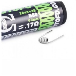 Tri Core Fused Clapton Coils 26*3+38G 10pcs - Wotofo