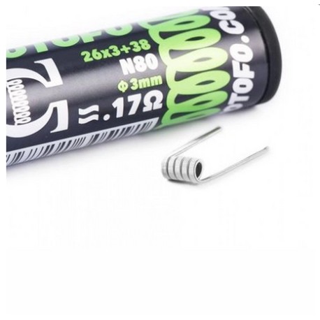 Tri Core Fused Clapton Coils 26*3+38G 10pcs - Wotofo