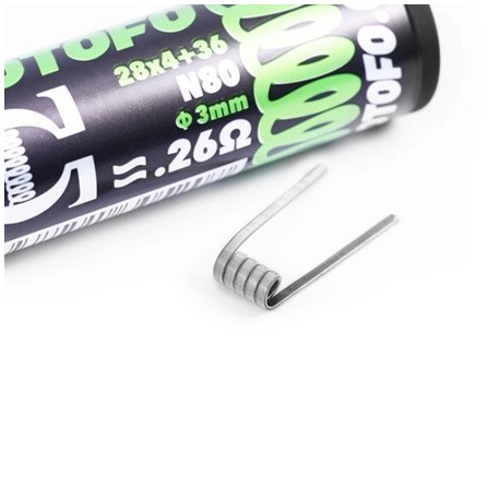 Quad Core Fused Clapton Coils 10pcs - Wotofo