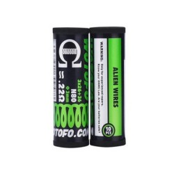 Ni80 Alien Prebuilt Coil 3*26+36G / 0.22Ω (10pcs) - Wotofo