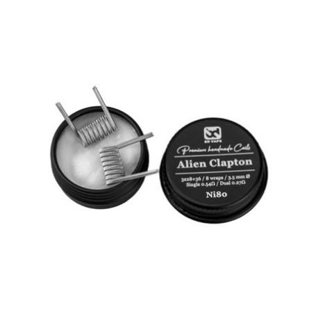 Alien Clapton Ni80 0.54Ω Handmade (2pcs) - BD Vape