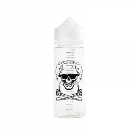 Graduated bottle 120ml Bob Skull