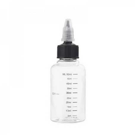 Graduated bottle with measuring cap 50ml