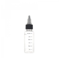 Graduated bottle with measuring cap 30ml