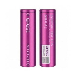 Batería Efest IMR 21700 3700mAh 35A FLAT TOP (Pack 2)