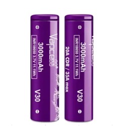 Vapcell V30 INR18650 3000MHA 35A Battery (Pack 2)