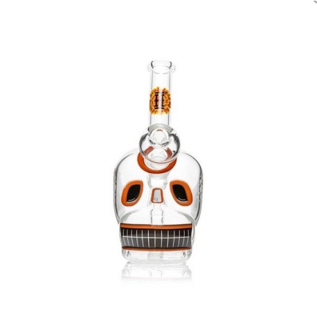 Szklane Bongo Dia De Los Muertos 15,5 cm - Konopie