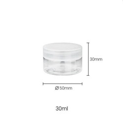 Plastic Storage Box Clear 30ml
