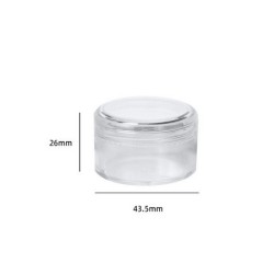 Transparent Plastic Jar 20/30g