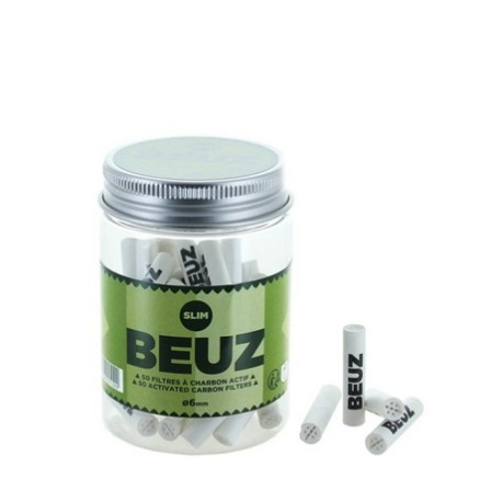 Filtry węglowe wielokrotnego użytku 6 mm (50 szt.) - Beuz