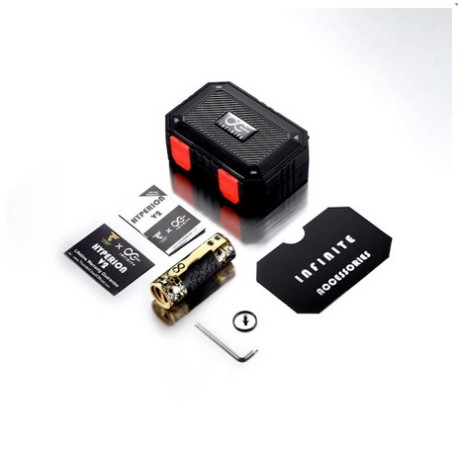 Mech Mod Hyperion V2 Brass Black - Thunder Cloud x Infinite Modz