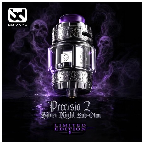Precisio 2 Sub-Ohm 7.5ml Silver Night Limited Edition - BD Vape