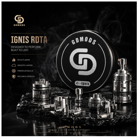 Ignis RDTA 2ml 22mm - GD Mods