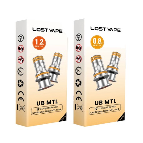 Coils UB MTL 0.8/1.2Ω (5pcs) - Lost Vape